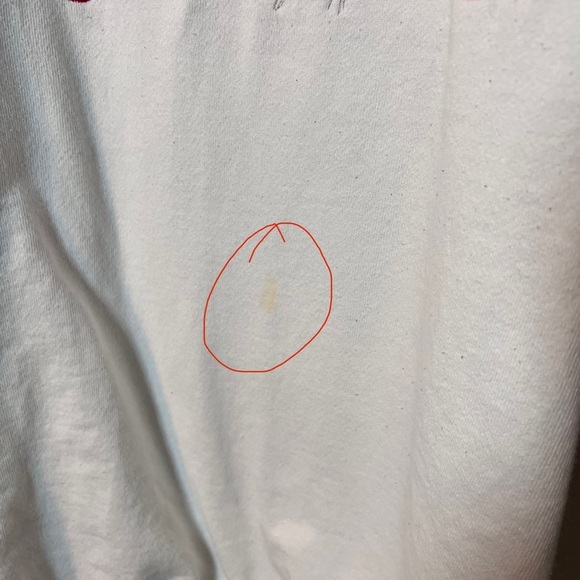 Vintage USA Eagle Crewneck Sweatshirt Men’s L Embroidered Cotton Deluxe Fleece - Picture 6 of 6